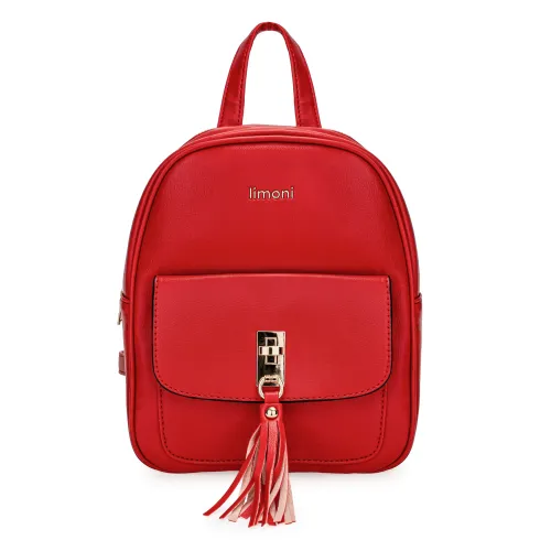 LIMONI Rojo de Mujer modelo Mochila Dama Stica rojos rojas roja mujer 2025022814240311089  